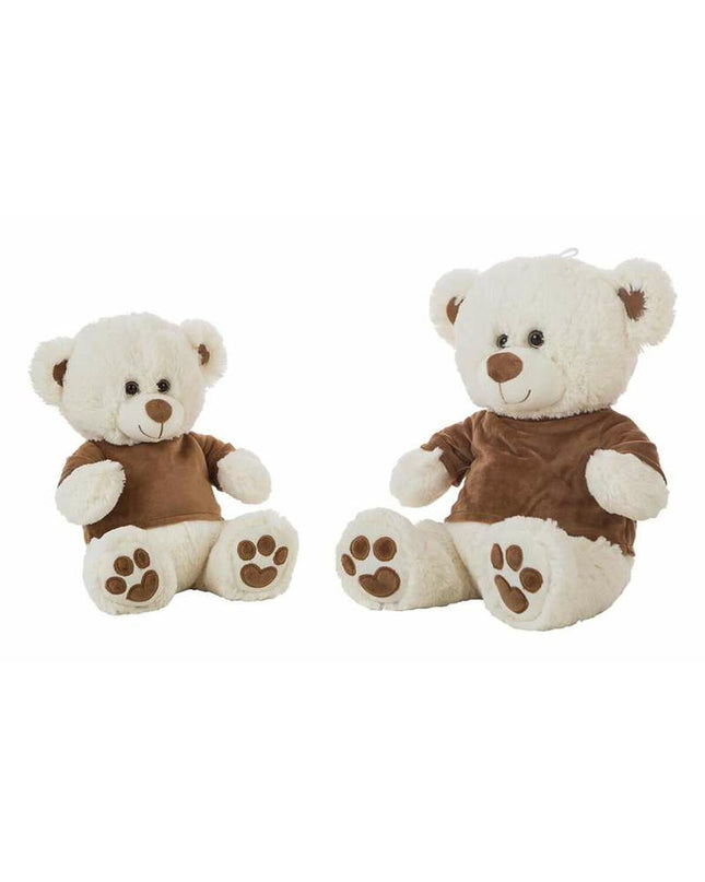 BigBuy Kids plush brown beer teddy bear, 27cm, soft velvet toy suitable for children, in a cozy playroom setting.