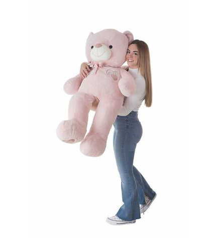 BigBuy Kids Little Angel Beer plush toy, 115 cm tall, soft and cuddly for children, part of the Zacht Speelgoed collection.