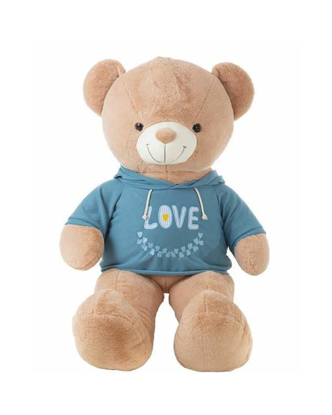 Soft plush toy bear wearing a Mifi Love shirt, 55 cm tall, by BigBuy Kids, perfect for cuddling and play.