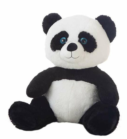 BigBuy Fun Tao-Tao Pandabeer 70cm soft plush toy, cuddly panda bear for kids, featuring black and white fur and a friendly expression.