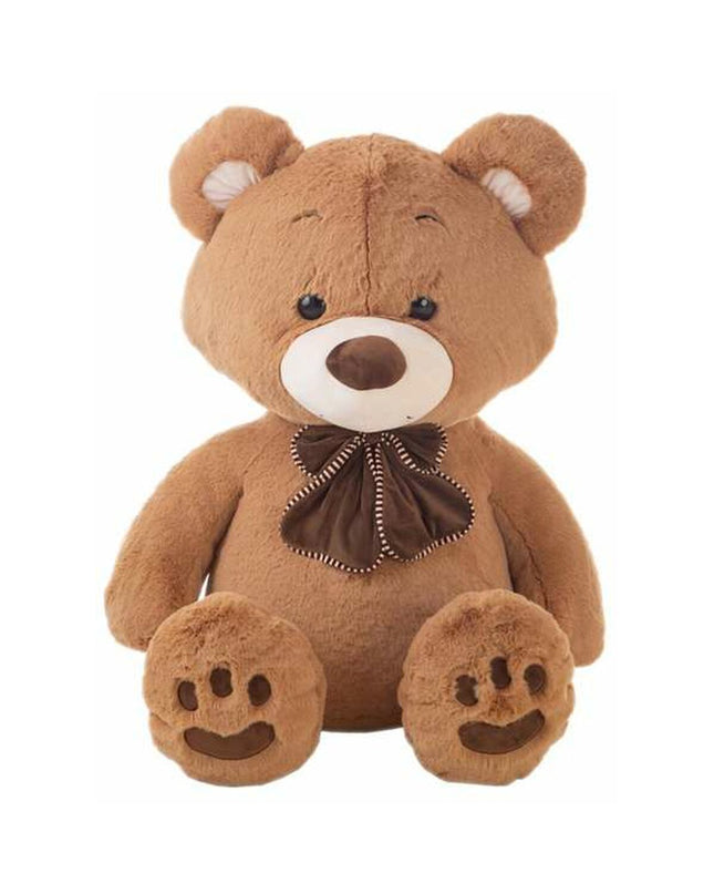 BigBuy Fun 105 cm soft plush teddy bear, cuddly stuffed toy perfect for children, shown sitting with a friendly expression.