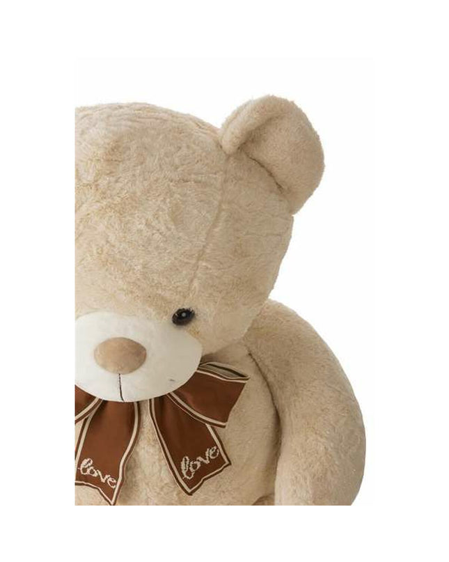 BigBuy Kids soft plush teddy bear, 130 cm tall, perfect for cuddling and play, made of durable, plush fabric in natural colors.
