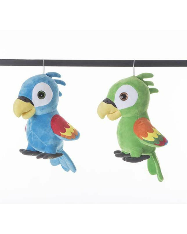 Soft plush Loro Ani 50cm toy from BigBuy Kids, featuring colorful feathers and a friendly bird design.