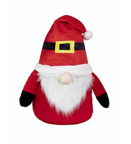 Soft Christmas Santa plush toy by BigBuy Fun, 40 cm tall with red hat and white beard, perfect for holiday cuddles.