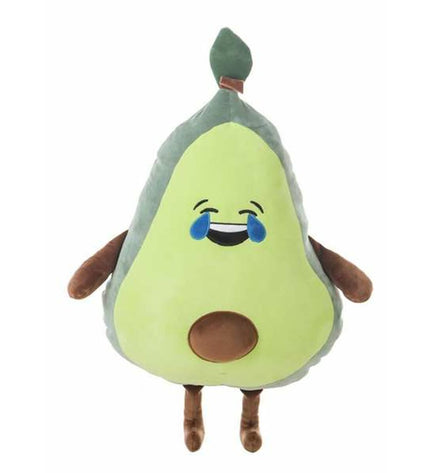 BigBuy Fun avocado plush toy, 50 cm soft stuffed animal from the speelgoed en games collection, perfect for cuddling and play.