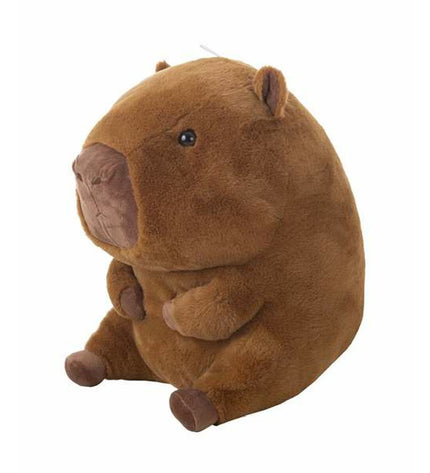 Soft plush Capy Mel toy by BigBuy Kids, 45cm, featuring a cuddly capybara design perfect for kids' play and comfort.