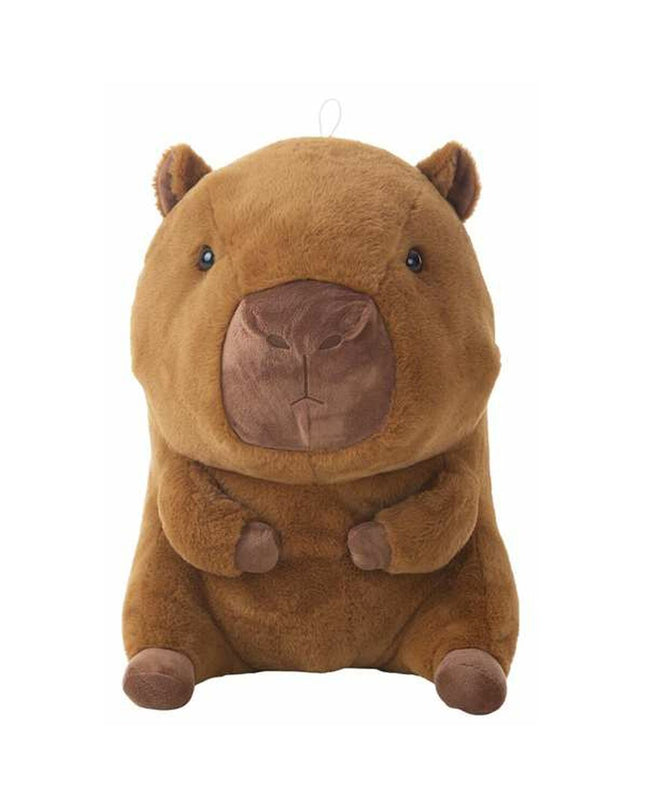 BigBuy Kids Knuffel Capy Mel 45cm soft plush toy, featuring a cute capybara design, perfect for cuddling and play.