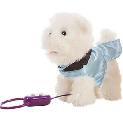 BigBuy Fun Bewegende Knuffel Dog, 22 cm soft plush toy with moving parts, ideal for children and playful cuddling.