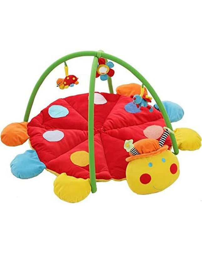 BigBuy Fun baby activity center blanket with a cute ladybug design, suitable for young children, measuring 90 cm.