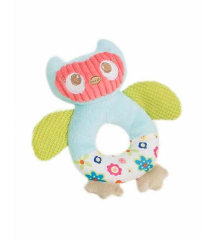 Soft polyester owl plush toy from BigBuy Fun, cuddly and colorful plush toy suitable for children and play.