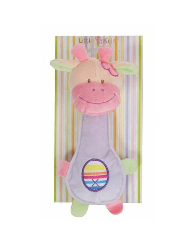 Soft plush toy of a cow from BigBuy Fun, featuring a cuddly, realistic design perfect for children's play and comfort.