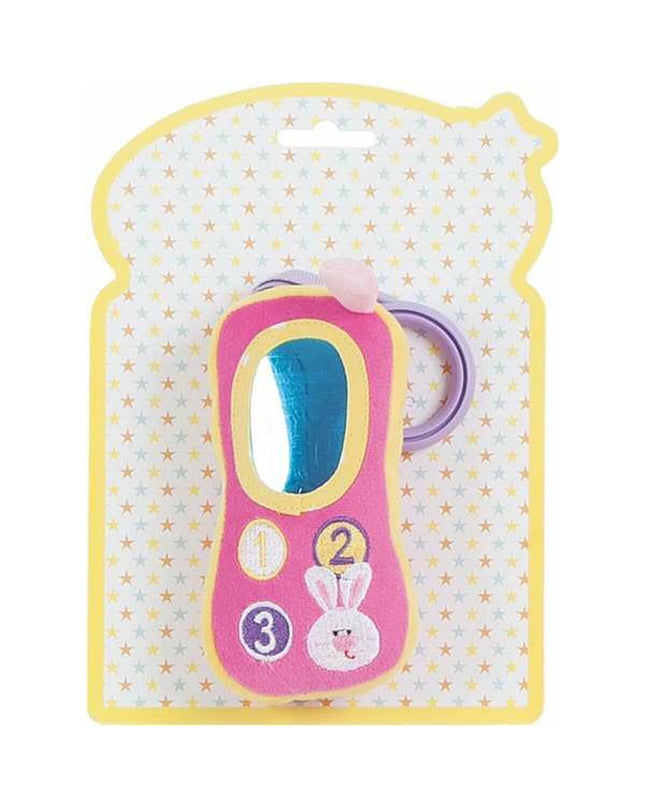 BigBuy Fun interactive baby toy phone, 24 cm with sound, designed for young children to encourage play and learning.