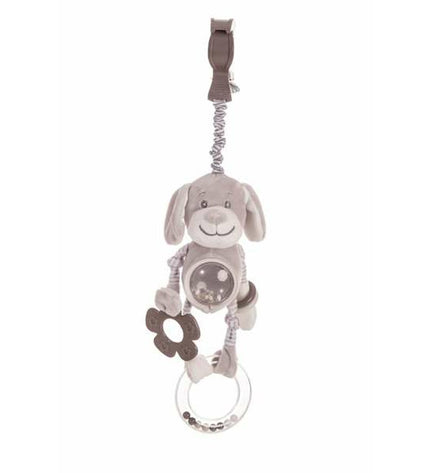 Soft ratel toy Coco for dogs, 28 cm, ideal for babies and young children, by BigBuy Kids, shown in a close-up image.