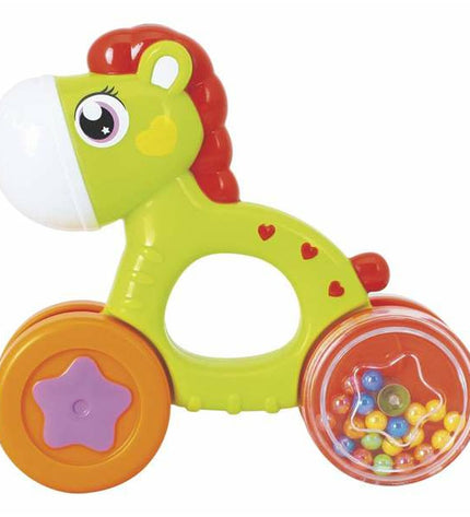 Colorful animal baby rattle from BigBuy Fun, soft toy for young children, featuring bright animal shapes and a gentle rattling sound.