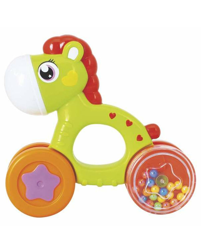 Colorful animal baby rattle from BigBuy Fun, soft toy for young children, featuring bright animal shapes and a gentle rattling sound.