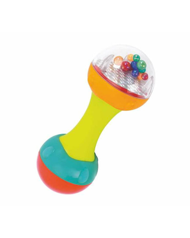 Colorful 14 cm baby rattle balls by BigBuy Fun, featuring multicolored soft plastic balls for young children's play and sensory development.