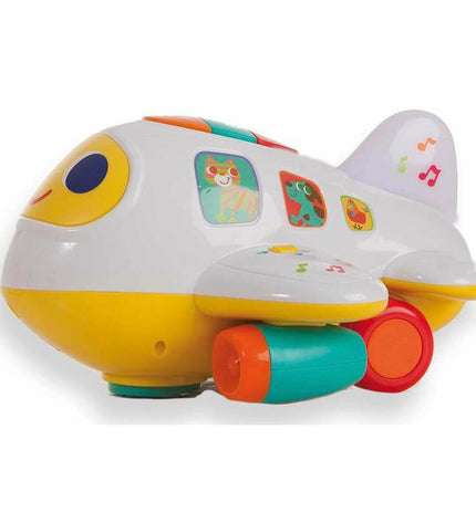 BigBuy Fun toy airplane model 20x17x11 cm, detailed plastic aircraft for children's play and collection.