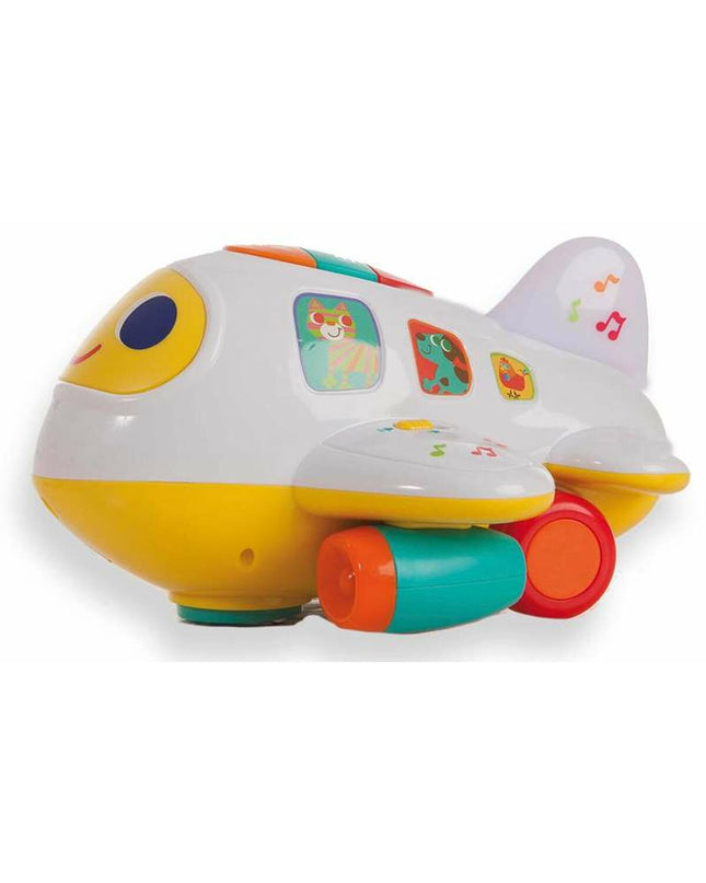 BigBuy Fun toy airplane model 20x17x11 cm, detailed plastic aircraft for children's play and collection.