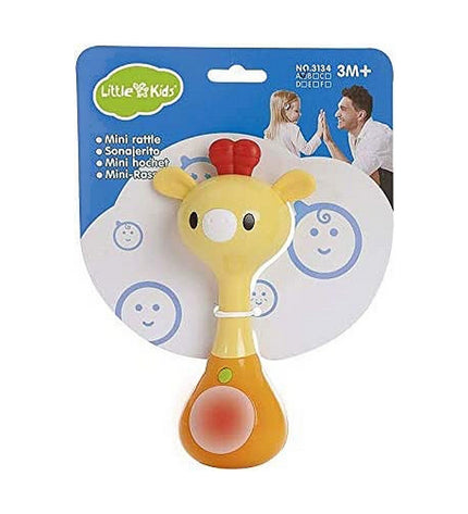 Baby musical rattle with lights, 16 cm tall, from BigBuy Fun, designed for young children and infants to enjoy sensory play.