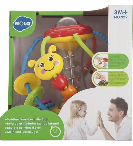 BigBuy Fun baby agility game toy, 18 cm colorful playset with various shapes and textures for young children’s sensory development.