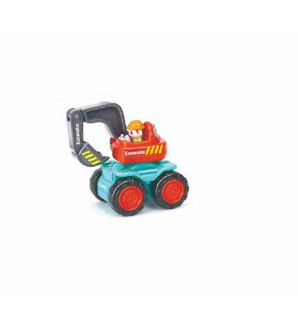 Colorful BigBuy Kids Bouwvoertuigen toy set with construction vehicles for kids, perfect for imaginative play and learning.