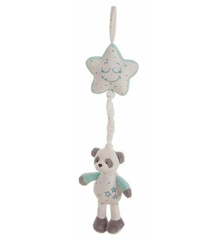 Foldable baby panda music toy by BigBuy Kids, 35 cm plush plush toy for young children, soft and cuddly with a friendly panda face.