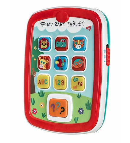 Colorful baby toy tablet from BigBuy Kids featuring buttons, icons, and interactive elements for early childhood play.