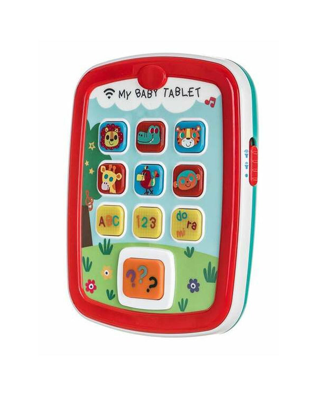 Colorful baby toy tablet from BigBuy Kids featuring buttons, icons, and interactive elements for early childhood play.