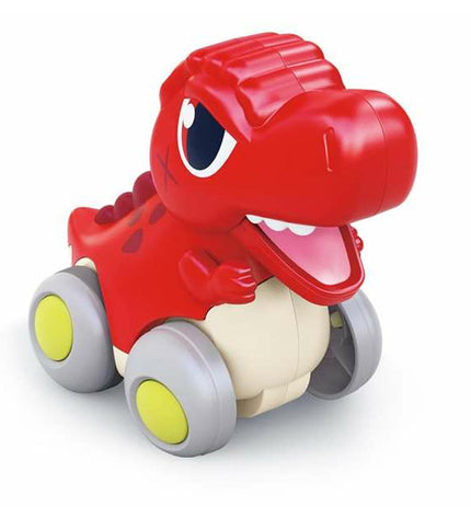 Red dinosaur-shaped toy vehicle from BigBuy Kids, measuring 13x12x13 cm, suitable for children’s play and games.