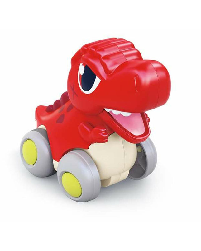 Red dinosaur-shaped toy vehicle from BigBuy Kids, measuring 13x12x13 cm, suitable for children’s play and games.