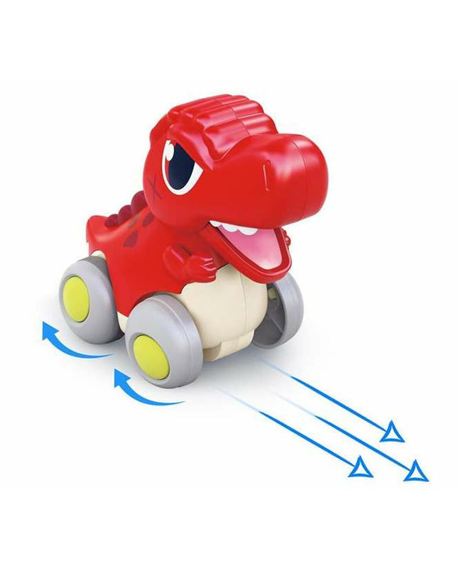 Red dinosaur toy vehicle from BigBuy Kids, 13x12x13 cm, suitable for children’s speelgoed en games, vehicles collection.