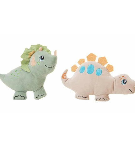 BigBuy Kids Kini Dinosaur plush toy, 44 cm soft stuffed animal with colorful dinosaur design, perfect for kids' play and cuddling.