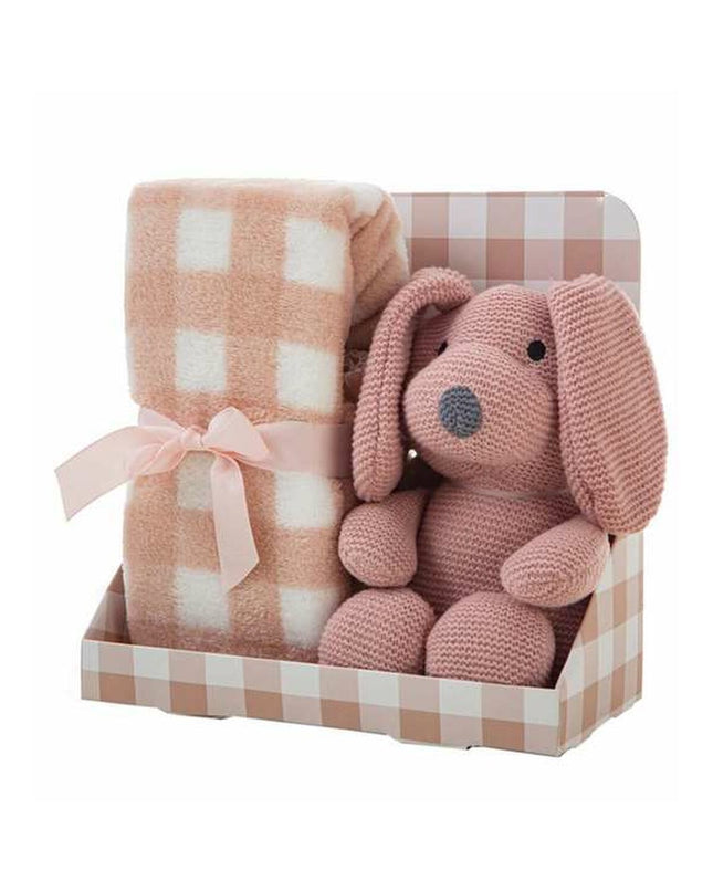 Pink plush stuffed animal toy from BigBuy Fun, 90x75 cm, soft and cuddly for kids' play and comfort.
