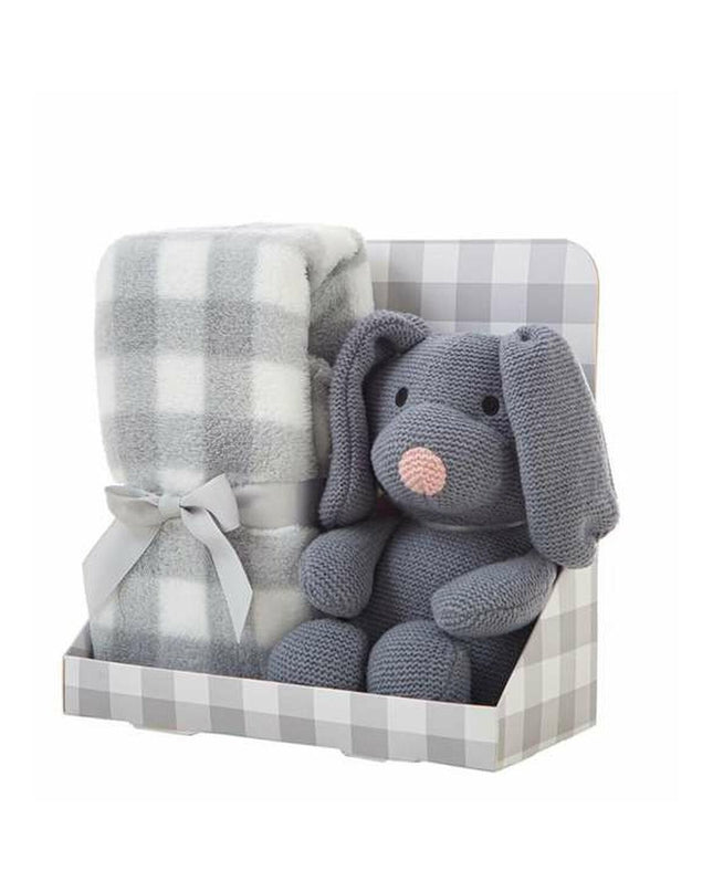 BigBuy Fun gray plush cuddle toy, 90x75 cm, soft stuffed animal perfect for children, with a cozy and cuddly appearance.