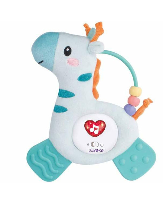 Soft giraffe plush toy from BigBuy Fun, 24 cm, perfect for children’s play and cuddling, made of gentle fabric.
