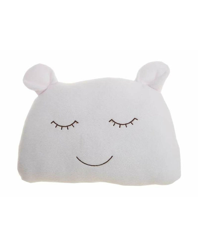 White plush beer pillow toy, 35x29 cm, soft cuddly stuffed animal from BigBuy Kids, ideal for play and comfort.