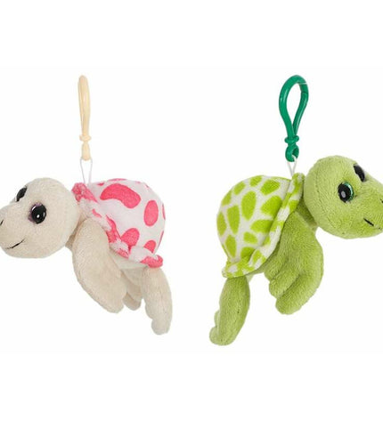 Soft plush turtle toy from BigBuy Fun, perfect for children, with a gentle green shell and friendly face, part of plush toy collection.