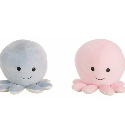 Soft plush octopus toy by BigBuy Fun, 26 cm, perfect for cuddling and play, with colorful tentacles and friendly appearance.
