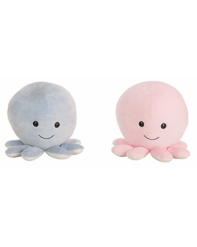 Soft plush octopus toy by BigBuy Fun, 26 cm, perfect for cuddling and play, with colorful tentacles and friendly appearance.