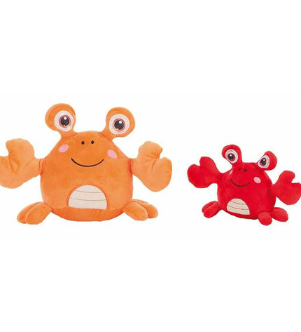 Soft plush crab toy, 20 cm, from BigBuy Fun, perfect for children’s play and cuddling.