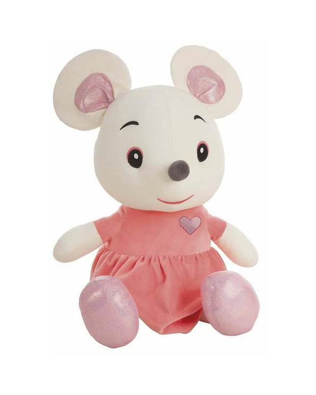 Soft 35 cm rat plush toy from BigBuy Fun, perfect for cuddling and play, made of plush, detailed with realistic features.