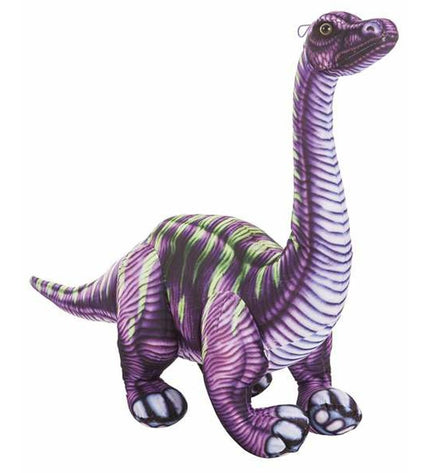 BigBuy Fun plush dinosaur reindeer toy, 72 cm, soft stuffed animal perfect for kids, detailed dinosaur and reindeer features.