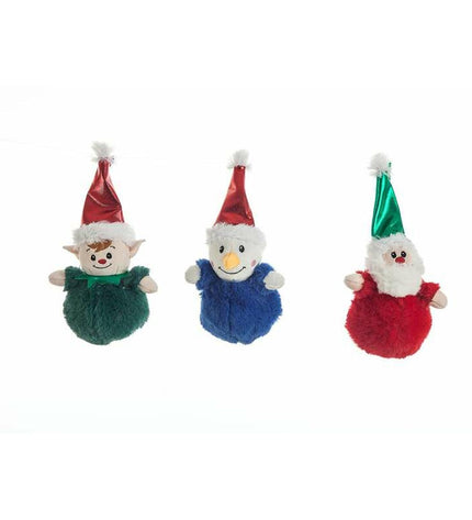 Soft plush toy Knuffel X’Mas by BigBuy Fun, featuring festive Christmas design and cozy fabric, perfect for cuddling.