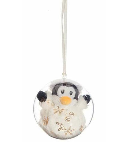 Soft plush Christmas teddy bear from BigBuy Fun, with golden accents, ideal as festive cuddly toy or holiday gift.