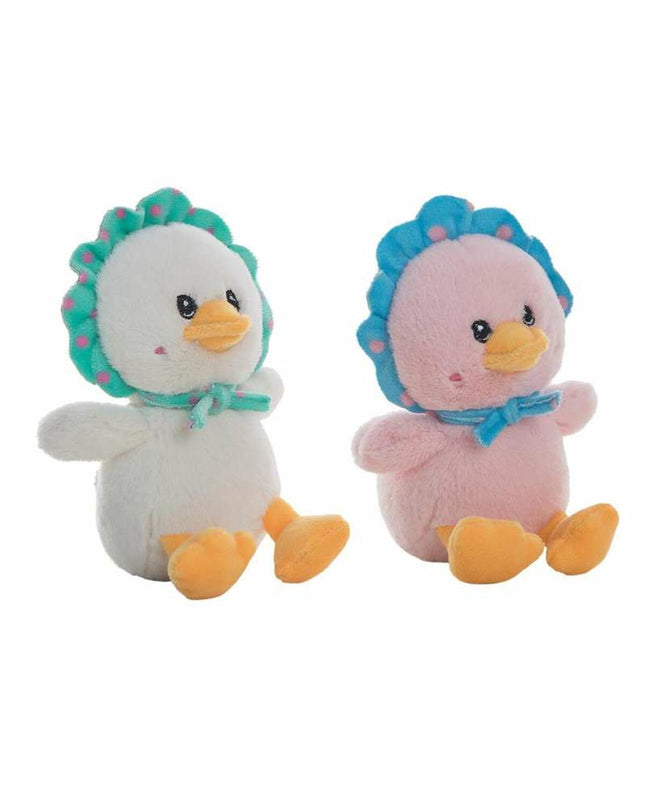 Soft plush toy Pati Eendje duck from BigBuy Fun, 26 cm, ideal for children, featuring bright yellow feathers and a friendly expression.