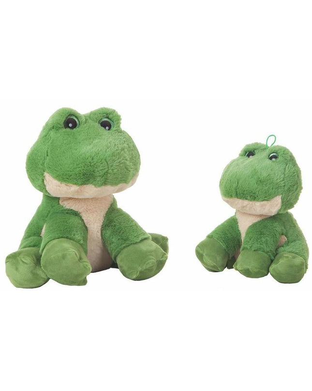 Soft green plush frog toy from BigBuy Kids, 26 cm, ideal for cuddling and play in the plush toys and games category.