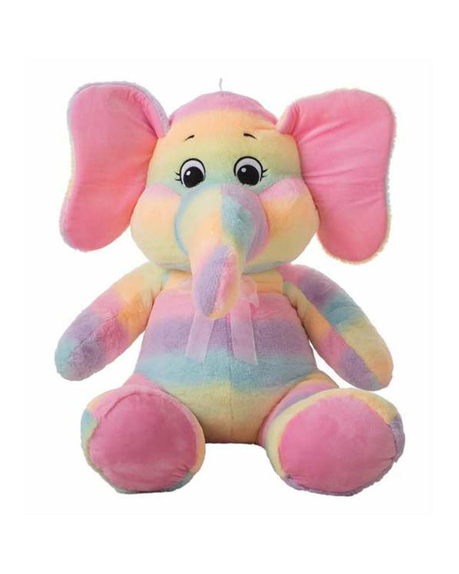 BigBuy Kids Otto the Elephant plush toy, 120 cm soft stuffed animal for children, featuring gray fabric and large floppy ears.