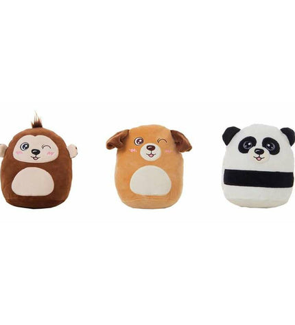 Soft plush animal toy from BigBuy Kids, 38 cm, ideal for children, featuring colorful, cuddly animal design in a playful setting.