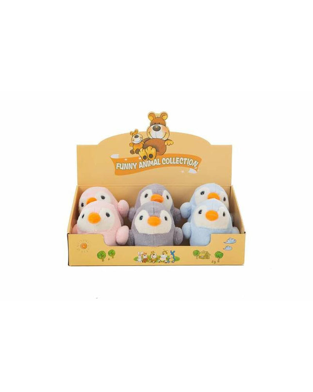 Soft penguin plush toy from BigBuy Fun, ideal for cuddling and play, featuring a cute black and white design.