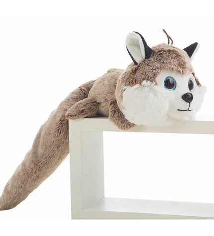 BigBuy Fun Wild plush toy, 75cm soft stuffed animal for children, featuring colorful fur and friendly animal face.